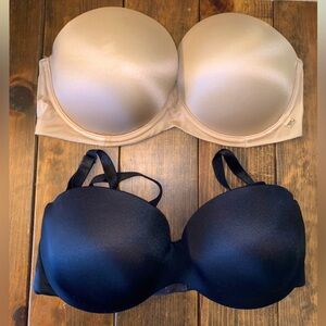Victoria’s Secret (32DD) Warners Bra (36C) Bundle Lot Both fit like a 32DD